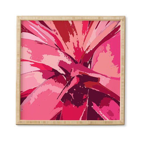 Rosie Brown Blushing Bromeliad Framed Wall Art