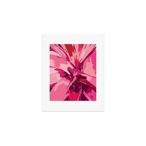 Rosie Brown Blushing Bromeliad Art Print