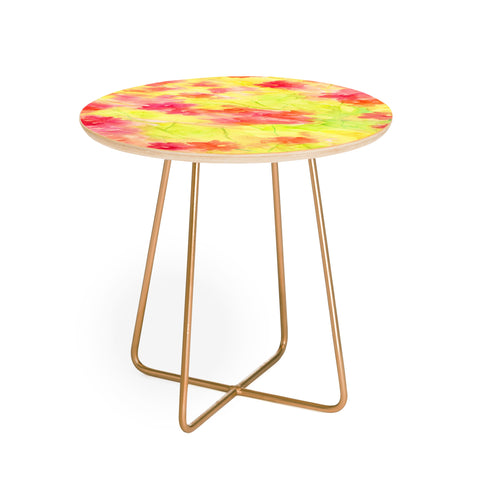 Rosie Brown Bougenvilia Round Side Table