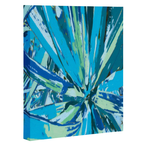 Rosie Brown Bursting Bromeliad Art Canvas