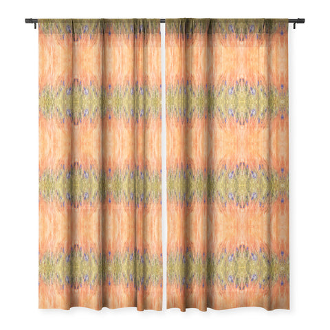 Rosie Brown By the Wall Sheer Window Curtain