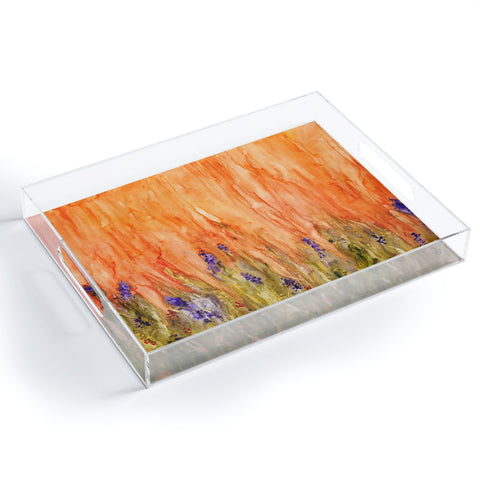 Rosie Brown By the Wall Acrylic Tray
