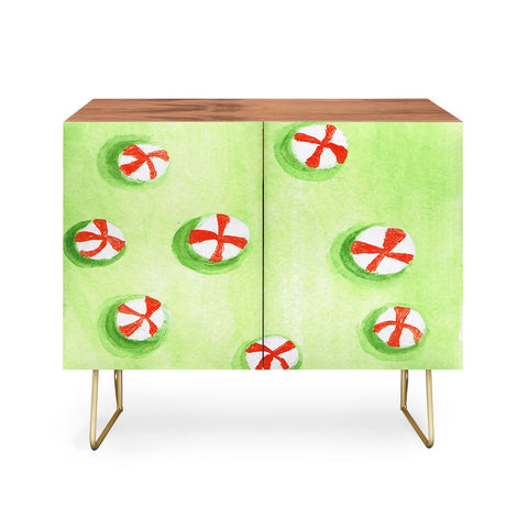 Rosie Brown Christmas Candy Credenza