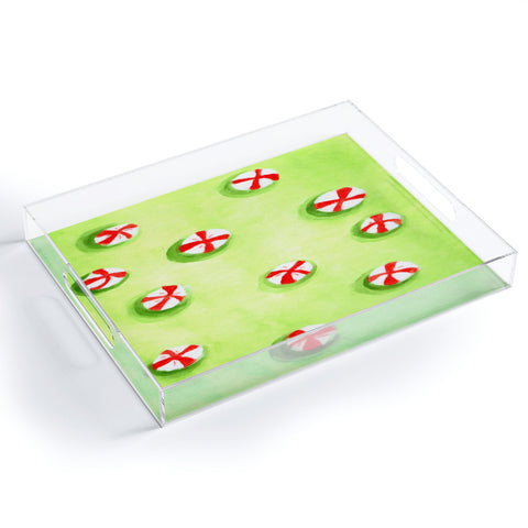Rosie Brown Christmas Candy Acrylic Tray