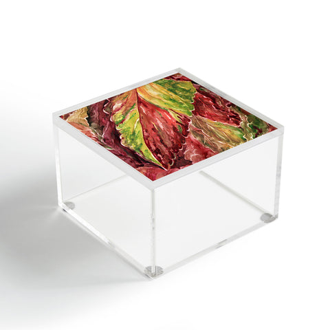 Rosie Brown Coleus Acrylic Box