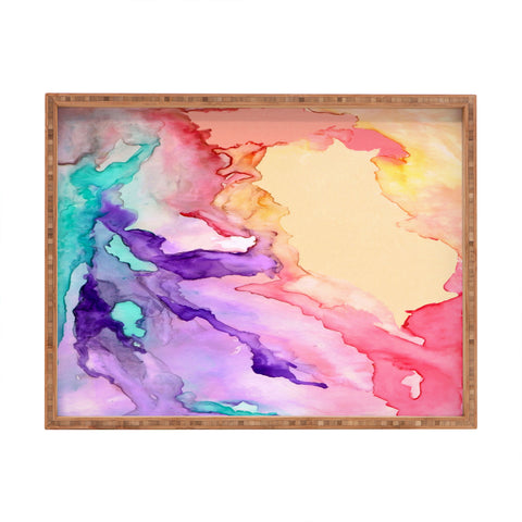 Rosie Brown Color My World Rectangular Tray