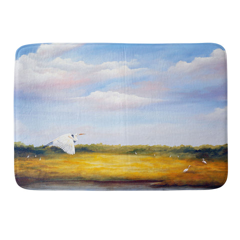 Rosie Brown Come Fly With Me Memory Foam Bath Mat