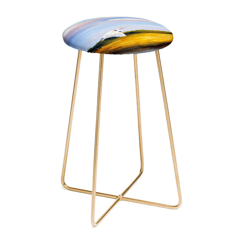 Rosie Brown Come Fly With Me Counter Stool