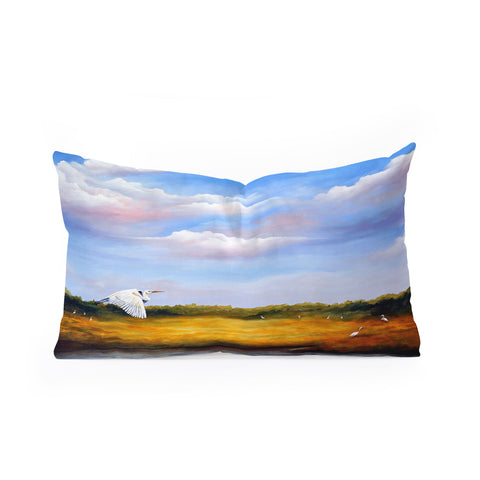 Rosie Brown Come Fly With Me Oblong Throw Pillow