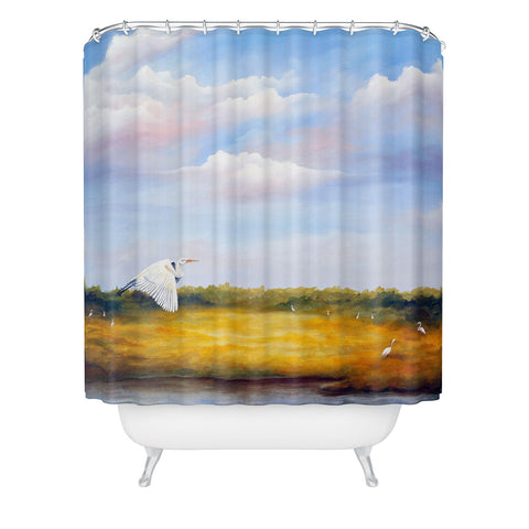 Rosie Brown Come Fly With Me Shower Curtain