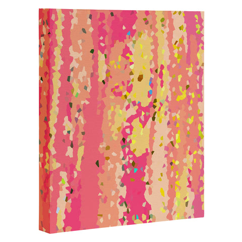 Rosie Brown Confetti Art Canvas