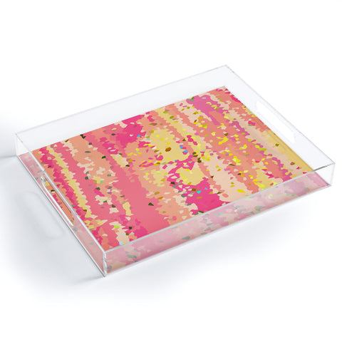 Rosie Brown Confetti Acrylic Tray