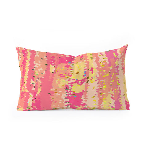 Rosie Brown Confetti Oblong Throw Pillow