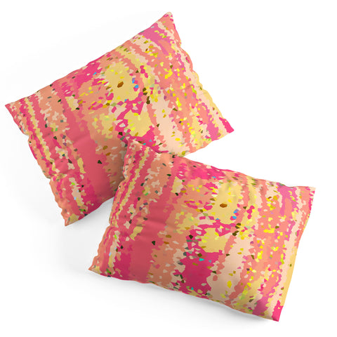 Rosie Brown Confetti Pillow Shams