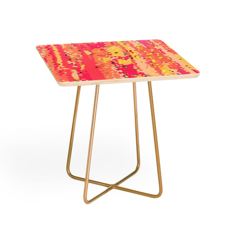 Rosie Brown Confetti Side Table