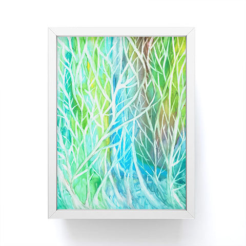Rosie Brown Coral View Framed Mini Art Print