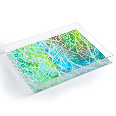 Rosie Brown Coral View Acrylic Tray