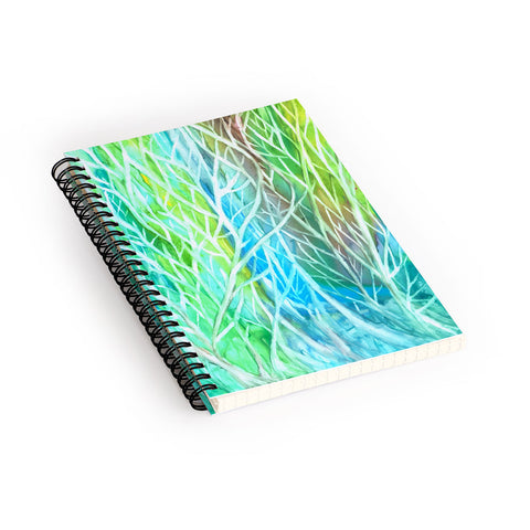 Rosie Brown Coral View Spiral Notebook