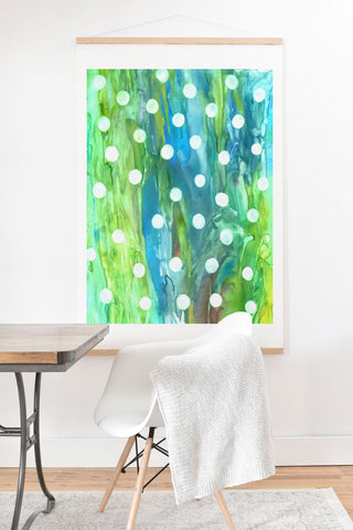 Rosie Brown Dots And Dots Art Print And Hanger