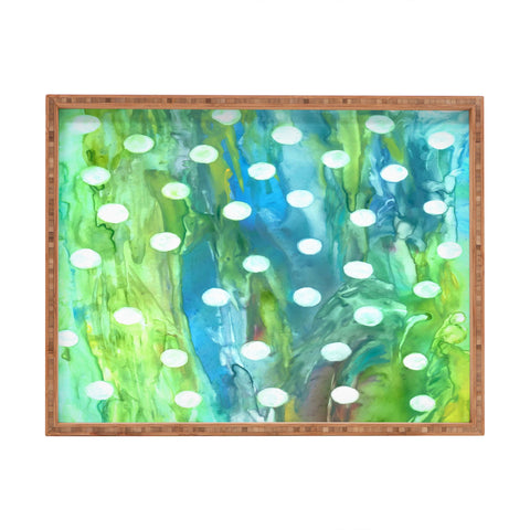 Rosie Brown Dots And Dots Rectangular Tray