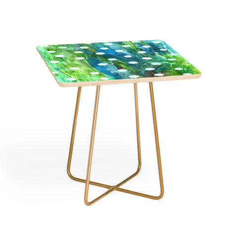 Rosie Brown Dots And Dots Side Table