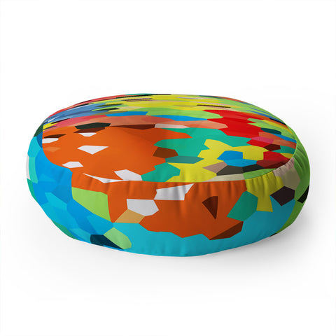 Rosie Brown Easter Candy Floor Pillow Round