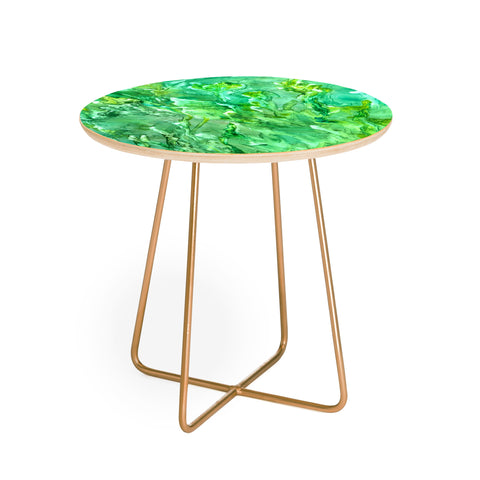 Rosie Brown Easy Being Green Round Side Table