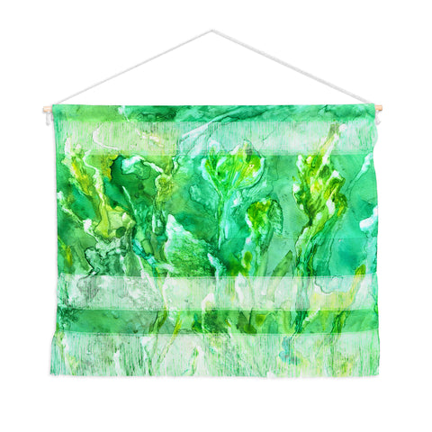 Rosie Brown Easy Being Green Wall Hanging Landscape