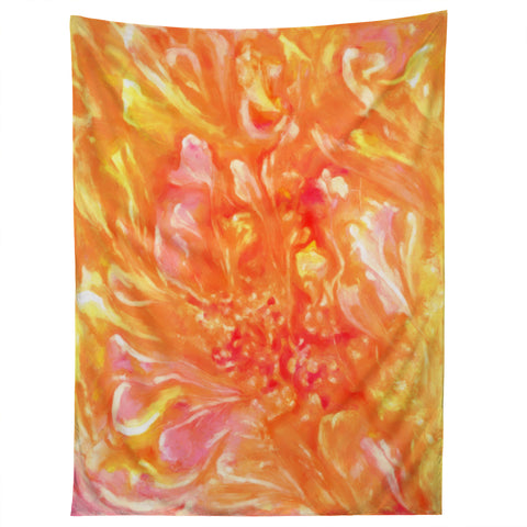 Rosie Brown Falling Petals Tapestry