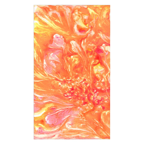 Rosie Brown Falling Petals Tablecloth