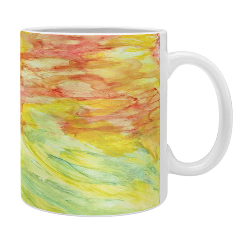 Rosie Brown Fantasy Flowers Coffee Mug