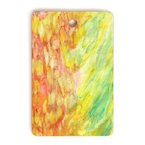 Rosie Brown Fantasy Flowers Cutting Board Rectangle