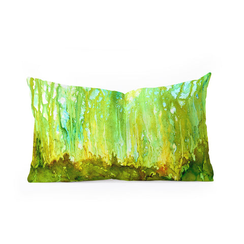 Rosie Brown Forest Glow Oblong Throw Pillow