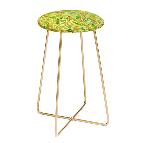 Rosie Brown Fronds Counter Stool