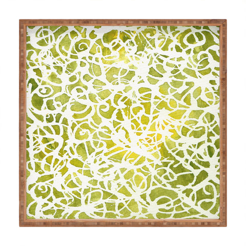 Rosie Brown Golden Wrapper Square Tray