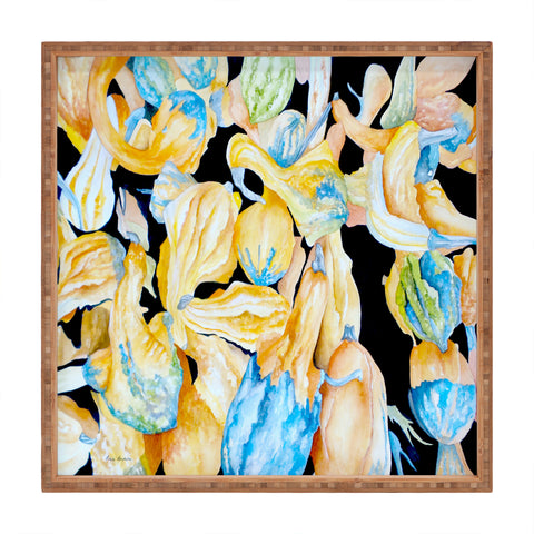 Rosie Brown Gourds Galore Square Tray
