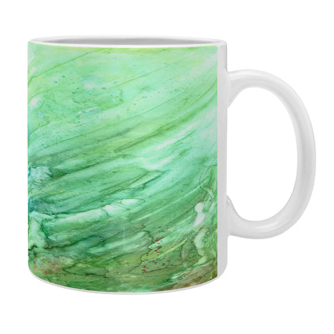 Rosie Brown Green Coral Coffee Mug