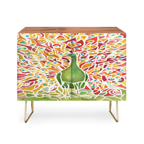 Rosie Brown Grove Peacock Credenza