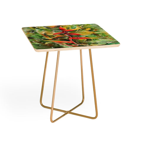 Rosie Brown Heliconia Side Table