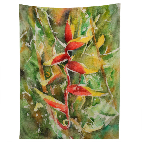Rosie Brown Heliconia Tapestry