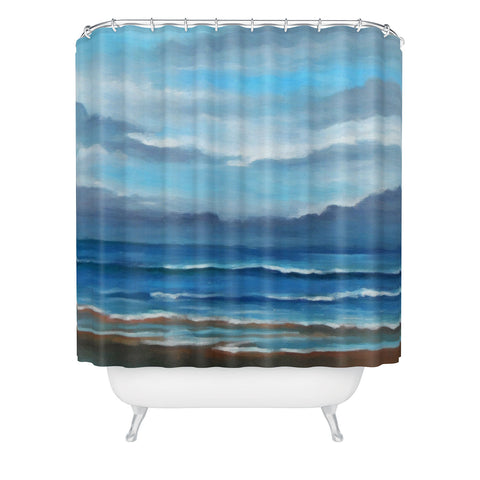 Rosie Brown Here Comes The Rain Shower Curtain