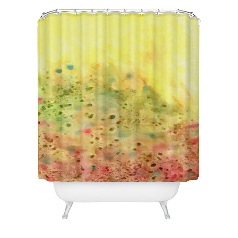 Rosie Brown Jeweled Pebbles Shower Curtain
