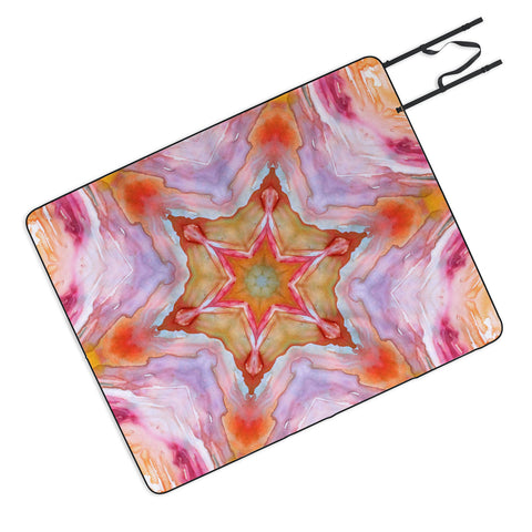 Rosie Brown Kaleidoscope Picnic Blanket