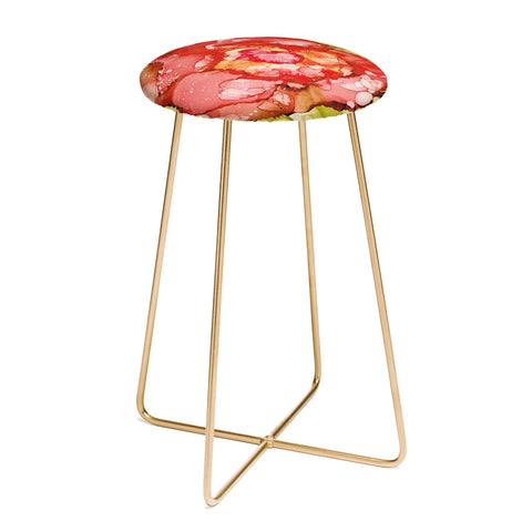 Rosie Brown Kiss From A Rose Counter Stool