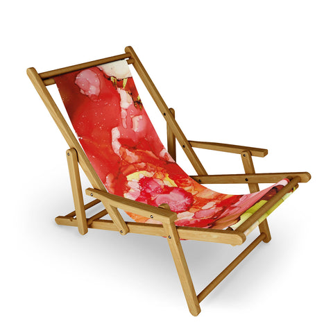 Rosie Brown Kiss From A Rose Sling Chair