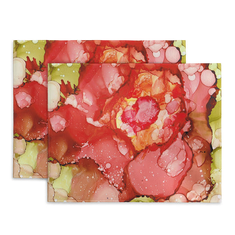 Rosie Brown Kiss From A Rose Placemat