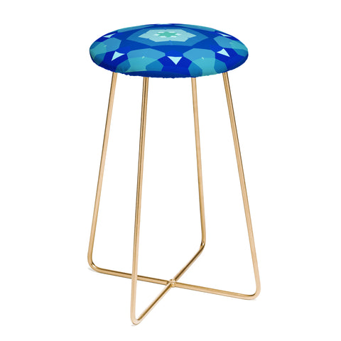 Rosie Brown Lady Blue Counter Stool