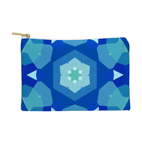 Rosie Brown Lady Blue Pouch