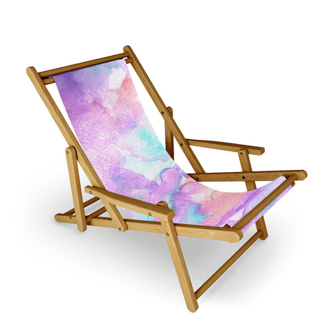 Rosie Brown Lavender Haze Sling Chair