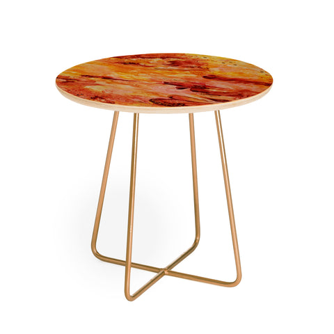 Rosie Brown Love Me Do Round Side Table